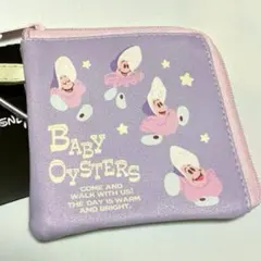 新品　ディズニー　ヤングオイスター　カラビナ付きコインケース　不思議の国のアリス
