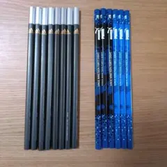 【未使用】かきかた鉛筆　六角軸　アディダス　プーマ　２Ｂ・Ｂ 　計１４本セットのサムネイル