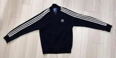 adidas 3本ライン ジャージ 黒
