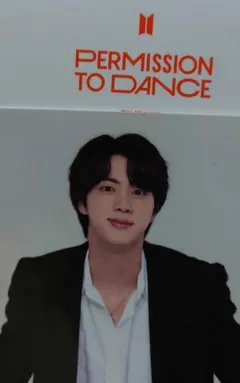 BTS　フォトカード　JIN　PTD 　PERMISSION TO DANCE