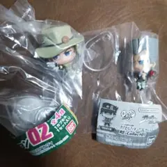 新品 ジョジョの奇妙な冒険 ホル・ホース　ポルナレフ フィギュア　ガチャ