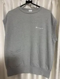 Champion スリーブレス グレー ベスト Women's M