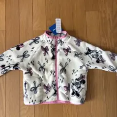 ミッキー ミニー フリースジャケット 90cm