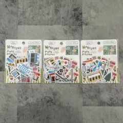 新品 フレークシール 建物 まとめ売り マスキングステッカー