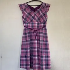 ジルバイジルスチュアート チェック ワンピース