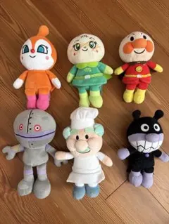 アンパンマン ぬいぐるみ 6体セット
