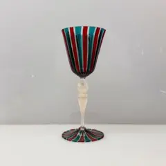 MURANO 金彩 グリーン レッド ライン グラス 未使用長期保管品 MURANO 金彩 グリーン レッド ライン グラス 未使用長期保管品 - メルカリ