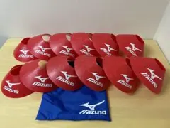 Mizuno サッカーコーン 赤12個セット③
