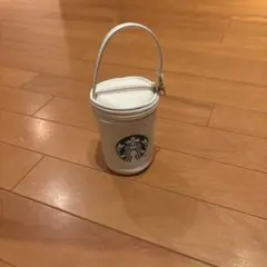 Starbucks ミニポーチ ホワイト 小物入れ
