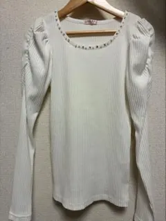 C.O.L.Z.A ホワイト長袖Tシャツ Mのサムネイル