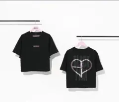 BLACKPINKロゼ　ポップアップストア　Tシャツ　ショッパー付 BLACKPINKロゼ ポップアップストア Tシャツ ショッパー付
