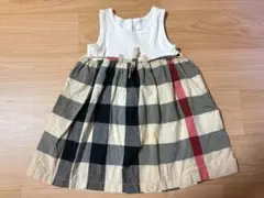 BURBERRY ノースリーブワンピース 2y 90cm