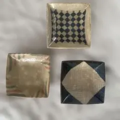 柳忠義　陶器 小皿 3点セット 豆皿 プレート　作家物 柳忠義 陶器 小皿 3点セット 豆皿 プレート 作家物 - メルカリ