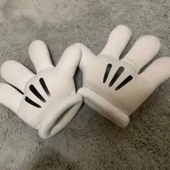 ミッキー コスプレ用手袋 ホワイト