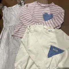 branshes 120cm 長袖・ワンピース3点セット