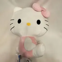ハローキティ　スーパーラージぬいぐるみ　平成ピンク