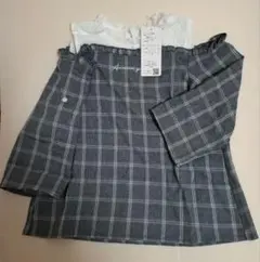 タグ付未使用☆Amoriregirl.オフショルダー2wayシャツ 150