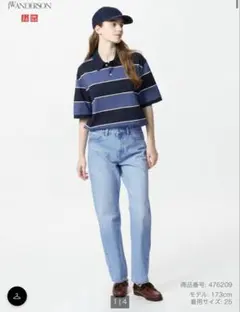UNIQLO JW ANDERSON ストレートジーンズ