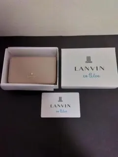 LANVIN en Bleu　ランバンオンブルー　カードケース　名刺入れのサムネイル
