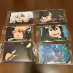 お*）様 僕のヒーローアカデミアウエハースカード　6種