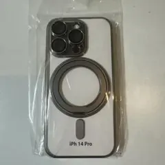 iPhone14Pro リング付きケース✖️シルバー <新品未使用>