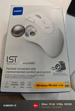 ELECOM IST トラックボール M-IT11DRWH 2.4GHz