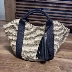 極美品】VIOLAd'ORO かごバッグ タッセル付き BARNEYS N.Y - メルカリ