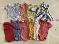 ロンパース まとうめり　3-6m 女の子　petite bateau GAP
