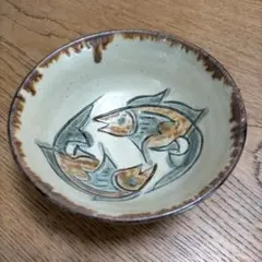 魚模様 茶碗