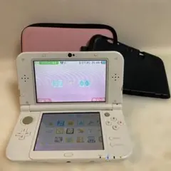ニンテンドー 3DS LL ホワイト 本体 ケース付き