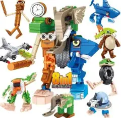 ロブロックス　イタリアンブレインロット　レゴ互換　フロック　8体セット