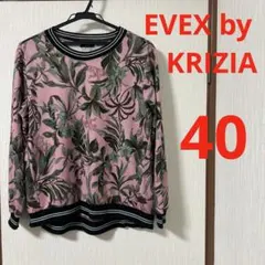 【美品】EVEX by KRIZIA 三陽商会　 カットソー トレーナー　40