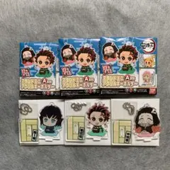 鬼滅の刃 ぷちざぶ スタンドミニ アクリルキーホルダー