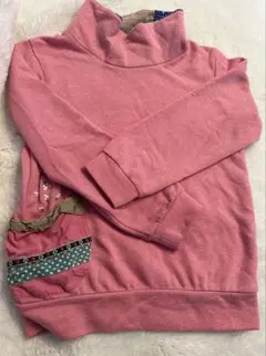 RAG MART 花模様刺繍 トレーナー 130 ピンク