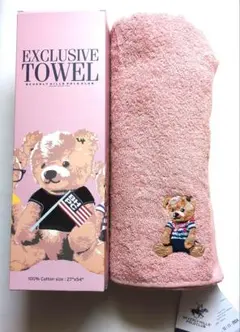BEVERLY HILLS POLO CLUB バスタオル ピンク