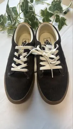 Vans バンズ　スニーカー 26cm ブラウン スエード調コーデュロイ風