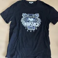 KENZO トラ刺繍 Tシャツ 黒