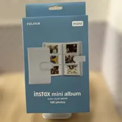 FUJIFILM instax mini CLAY WHITE 108枚収納