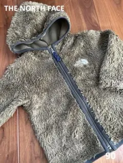ノースフェイス　カーキ　フリース