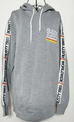 RUSTY 1985 グレー パーカー！