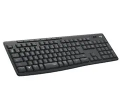 ロジクール ワイヤレスキーボード K295GP 静音 耐水 国内正規品