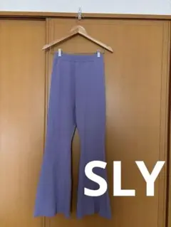 ⭐︎フレアパンツ／スライ（SLY）⭐︎パープル