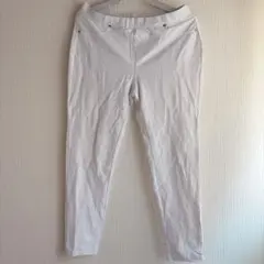 マイケルコース パンツ スキニー Ｍ 白 ストレッチ 美脚 お出かけのサムネイル