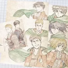 進撃の巨人 アニメイト フェア特典 ポストカード　全種類セット