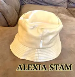 ALEXIA STAM ベージュ バケットハットのサムネイル