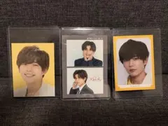 【なにわ男子】長尾謙杜　フォトカード3枚セット