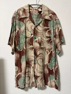 SUN SURF アロハシャツ 龍柄 半袖シャツのサムネイル