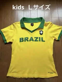 【レア】ワールドカップ サッカー 2006ブラジル ユニフォーム 子供 XL レア】ワールドカップ サッカー 2006ブラジル ユニフォーム 子供 XL