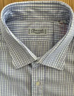 Charvet シャルべ シャツ シングルカフス 43 チェックのサムネイル