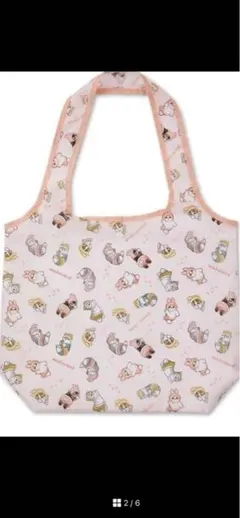 11月22日発売モフサンド　エコバッグ　しまむら44cm x 56cm